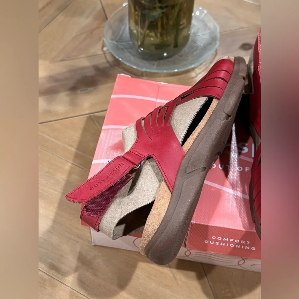 Easy Spirit Mar Women's Leather Slingback Sandals - Picture 5 of 6